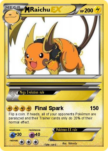 Pokemon Raichu