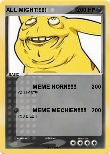 Pokemon ALL MIGHT!!!!!!