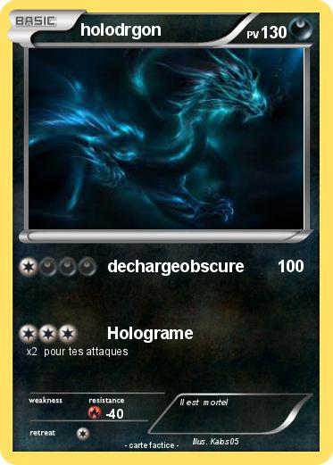 Pokemon holodrgon