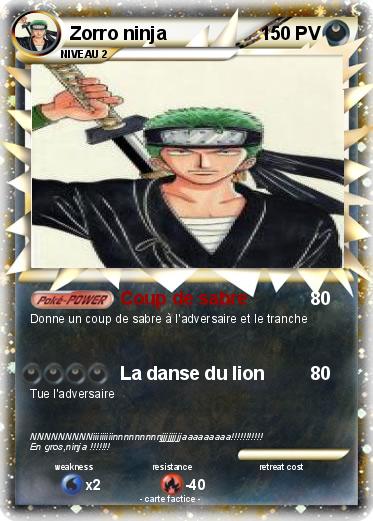 Pokemon Zorro ninja