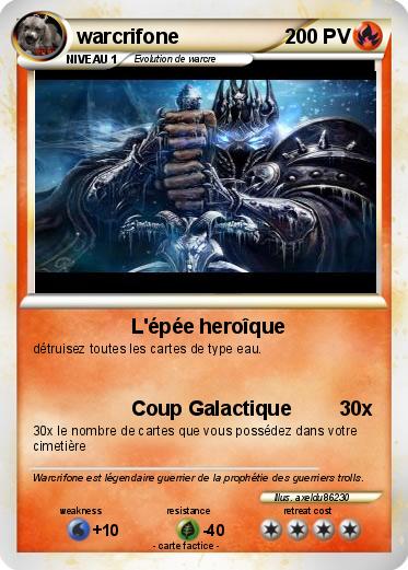 Pokemon warcrifone