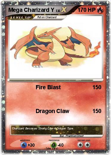 Pokemon Mega Charizard Y