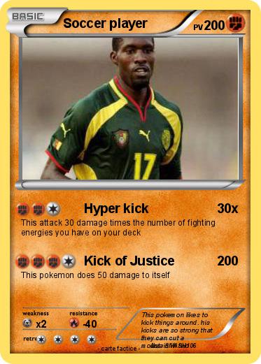 Pokemon Soccer player