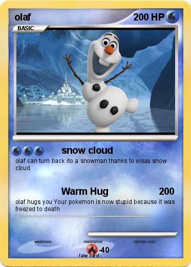 Pokemon olaf