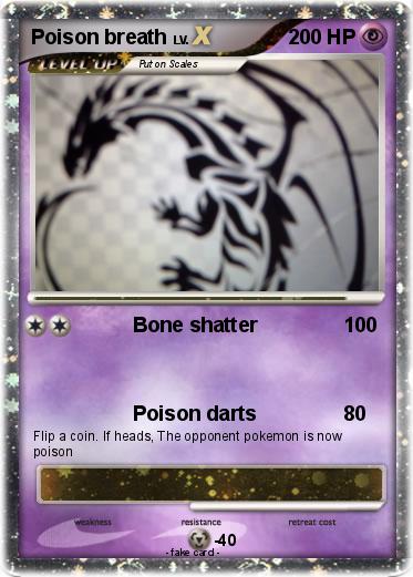Pokemon Poison breath