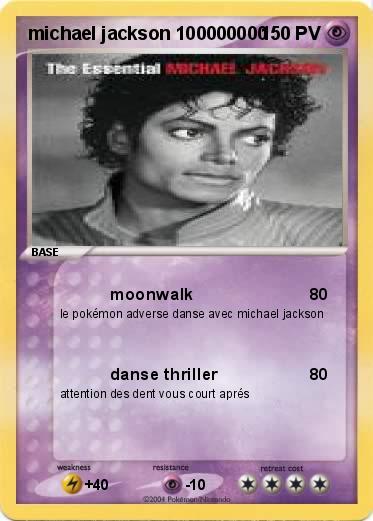Pokemon michael jackson 100000000