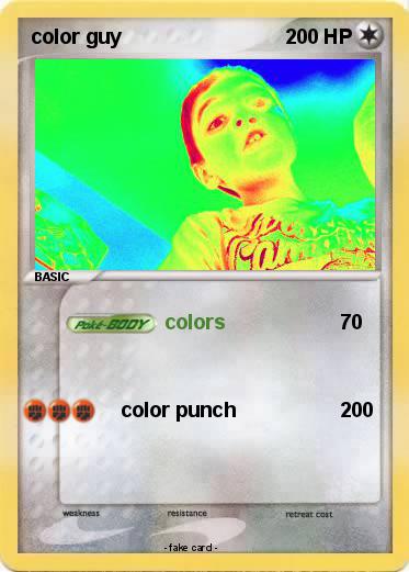 Pokemon color guy