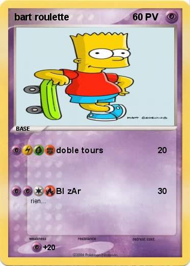 Pokemon bart roulette