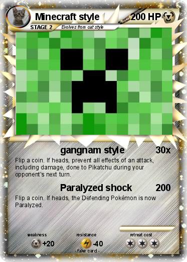 Pokemon Minecraft style