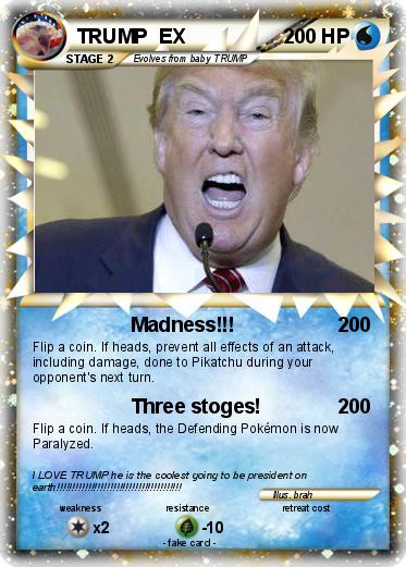 Pokemon TRUMP  EX
