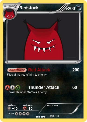 Pokemon Redstock