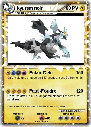 Pokemon kyurem noir