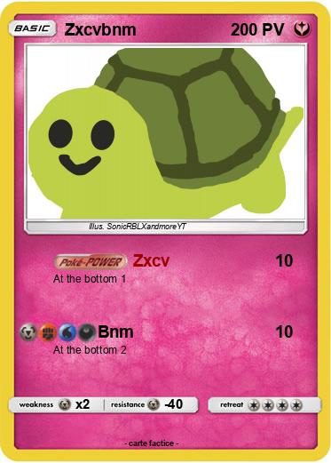 Pokemon Zxcvbnm