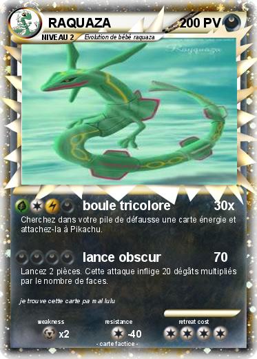Pokemon RAQUAZA