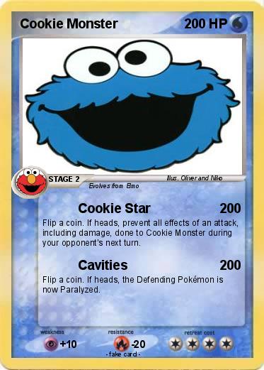 Pokemon Cookie Monster