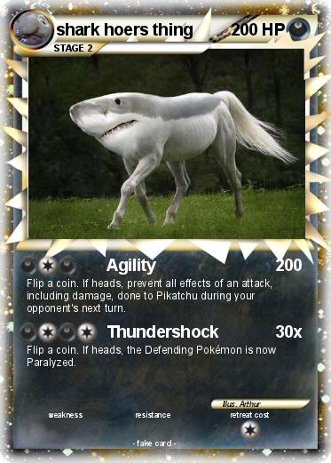 Pokemon shark hoers thing