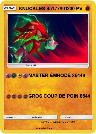 Pokemon KNUCKLES 45177991