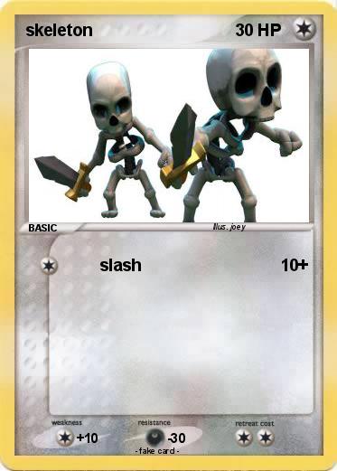 Pokemon skeleton