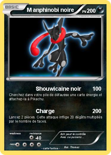 Pokemon M anphinobi noire