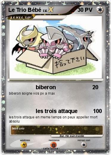 Pokemon Le Trio Bébé