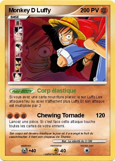 Pokemon Monkey D Luffy
