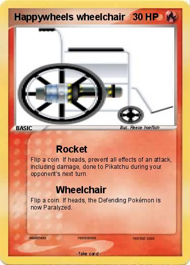 Pokemon Happywheels wheelchair