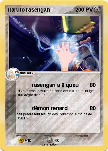 Pokemon naruto rasengan