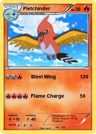 Pokemon Fletchinder