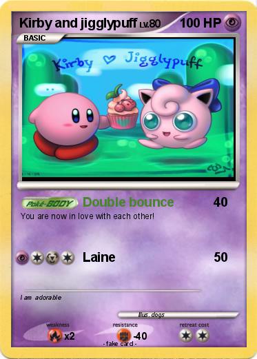 Pokemon Kirby and jigglypuff