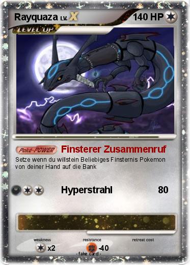 Pokemon Rayquaza