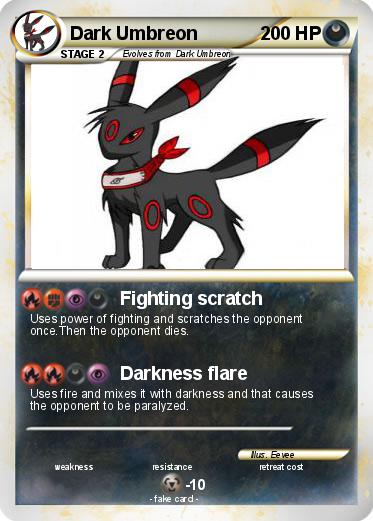 Pokemon Dark Umbreon