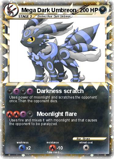 Pokemon Mega Dark Umbreon