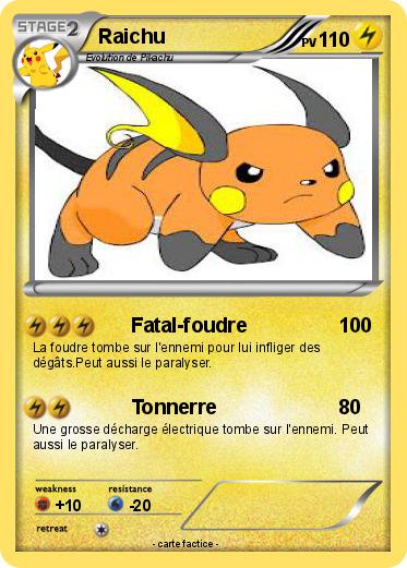 Pokemon Raichu