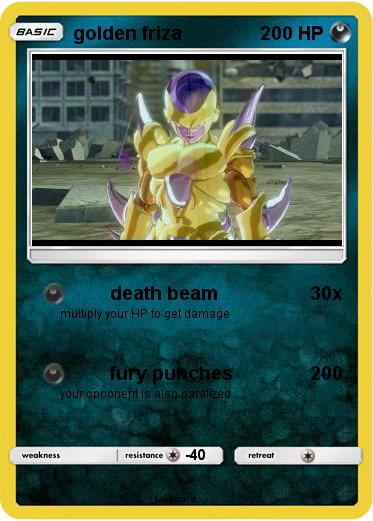 Pokemon golden friza