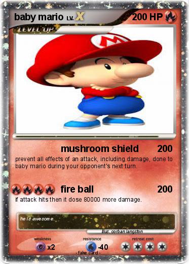 Pokemon baby mario