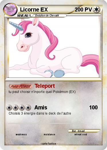 Pokemon Licorne EX