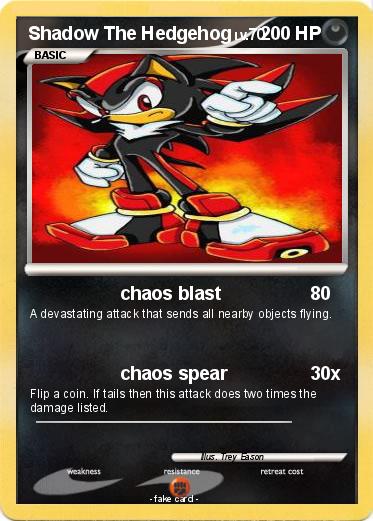 Pokemon Shadow The Hedgehog