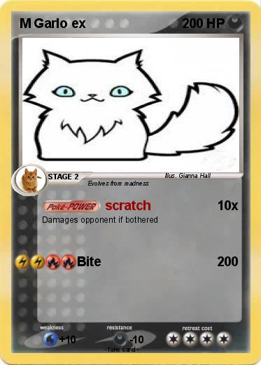Pokemon M Garlo ex