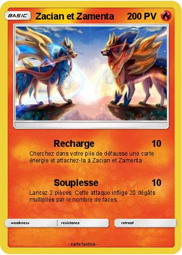 Pokemon Zacian et Zamenta