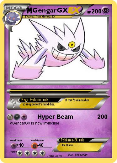 Pokemon GengarGX