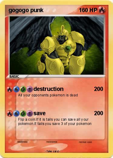 Pokemon gogogo punk