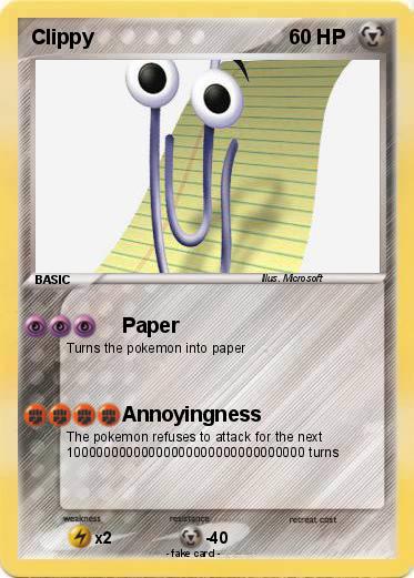 Pokemon Clippy