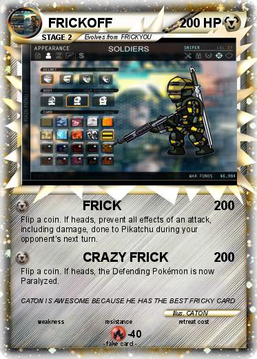 Pokemon FRICKOFF