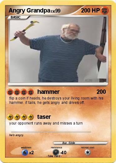 Pokemon Angry Grandpa