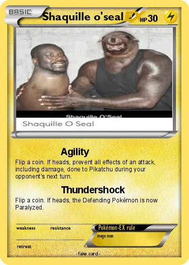 Pokemon Shaquille o'seal