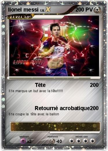 Pokemon lionel messi
