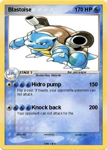 Pokemon Blastoise