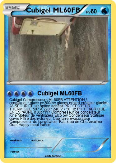 Pokemon Cubigel ML60FB