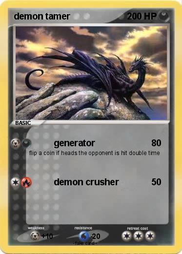 Pokemon demon tamer