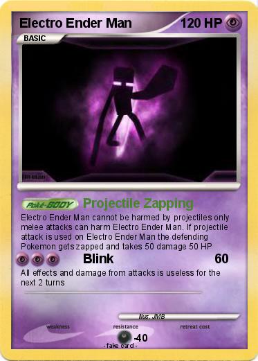 Pokemon Electro Ender Man